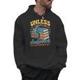 Unless You'Re An Audiobook I'm Not Listening Book Reader Men Hoodie