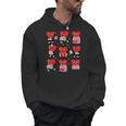Valentines Day Librarian Heart Reading Book Women Men Kids Men Hoodie Valentines Day Librarian Heart Reading Book Women Men Kids Men Hoodie