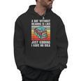 Vintage Book Reading Teacher Read Books Nerd Reader Men Hoodie