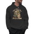 Vintage Censorship Freedom Reading Nerd I Read Banned Books Men Hoodie