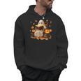Vintage Ghost Reading Book Pumpkin Halloween Books Lover Men Hoodie Vintage Ghost Reading Book Pumpkin Halloween Books Lover Men Hoodie