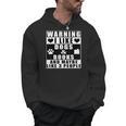 Warning I Like Dogs And Books And Maybe Like 3 People Men Hoodie