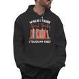 When I Think About Books I Touch My Shelf Bookworm Lovers Men Hoodie When I Think About Books I Touch My Shelf Bookworm Lovers Men Hoodie