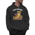 Wild Reader Cool Jaguar With Sunglasses Reading Book Kids Men Hoodie