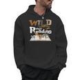 Wild About Reading Animals And Book Lovers Teacher Kids Men Hoodie