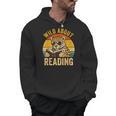 Wild About Reading Cheetah Book Leopard Print Kids Boys Girl Men Hoodie Wild About Reading Cheetah Book Leopard Print Kids Boys Girl Men Hoodie