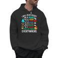 I Will Read Books On A Boat & Everywhere Men Hoodie