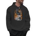 Witchy Creepy Goth Cat Skull Flames Occult Magic Books Men Hoodie Witchy Creepy Goth Cat Skull Flames Occult Magic Books Men Hoodie