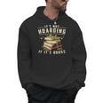 Women's Not Hoarding If It's Books Reader Book Nerd Book Reading Men Hoodie