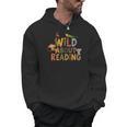 Women's Wild About Reading Book Animal Children's Book Lover Teacher Men Hoodie