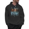 Writing Quill Book Novel Writer & Published Author I'M Men Hoodie