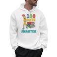100 Days Smarter Teacher Student Books 100th Day Of School For Men Women Kids Men Hoodie