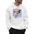 Baby Goat Small Book Reading Animal Lover Graphic Portrait Comfort Colors Crop Top Men Hoodie
