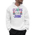 Back To School Book Reader Reading Is My Jam Bookworm Raglan Baseball Tee Men Hoodie