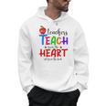 THE BEST TEACHERS TEACH FROM THE HEART NOT BOOK T-SHIRT Men Women Men Hoodie