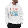 Book Reading Reading Is My Favorite Sport Raglan Baseball Tee Men Hoodie Book Reading Reading Is My Favorite Sport Raglan Baseball Tee Men Hoodie