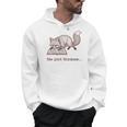 Bookish Fox Reading Fiction Novel Book Vintage Bookworms Men Hoodie