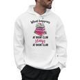 Booklover What Happens At Book Club Stays At Book Club Men Hoodie Booklover What Happens At Book Club Stays At Book Club Men Hoodie