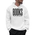 Books Are My Love Language Reading Writer Book Lover Men Hoodie