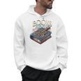 Books Rock Rock'n Roll Science Of Reading Teachers Guitar Men Hoodie