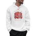 Books Are My Valentine Book Lover Heart Matching Party Men Hoodie