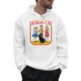 Caring For Your Evil Cat Retro Dark Humor Book Cover Premium Tri-Blend Men Hoodie Caring For Your Evil Cat Retro Dark Humor Book Cover Premium Tri-Blend Men Hoodie