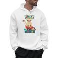 Cat Book Reader Nerd Men Hoodie
