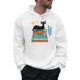 Cat And Books Retro Midcentury Mid Century Aesthetic Men Hoodie Cat And Books Retro Midcentury Mid Century Aesthetic Men Hoodie