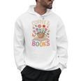 Coffee & Books Lover Wildflowers Boho Aesthetic Premium Tri-Blend Men Hoodie