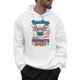 Cute Axolotl Reads Books Reading Is My Favorite Sport Book Men Hoodie