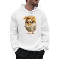 Cute Chick Reading Book Bandana Premium Tri-Blend Men Hoodie