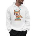 Cute Fox Smart Nerdy 1st Day School Teachers Students Books Men Hoodie