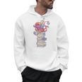 Cute Octopus Bookworm Fun Reading Tee For Book Lovers Men Hoodie
