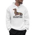 Dachshund Dog Dachshund Decor Books Nerds Dachshund Men Hoodie