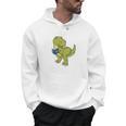 Dinosaur Book LoverRex Sad Arms Too Short To Reader Premium Tri-Blend Men Hoodie