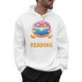 Donut Stop Reading Cute Book Reader Bookworm Donut Day Men Hoodie