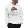 Easily Distracted By Chameleons And Books Men Hoodie