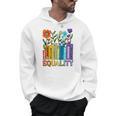 Equality Books Wildflower Rainbow LGBT Lesbian Gay Pride Men Hoodie