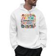 Everyone Communicates Differently Book Kids Teacher Men Hoodie