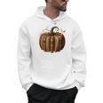 Fall Book Pumpkin Halloween Retro Fall Librarians Bookworm Men Hoodie