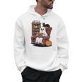 Ghost With Bookshelf Halloween Bookish Premium Tri-Blend Men Hoodie Ghost With Bookshelf Halloween Bookish Premium Tri-Blend Men Hoodie