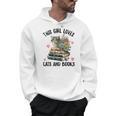 This Girl Loves Cats And Books Cat Watercolor Men Hoodie This Girl Loves Cats And Books Cat Watercolor Men Hoodie
