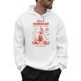 Hawaii Phrasebook 50s Tiki Style Men Hoodie