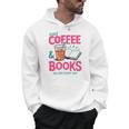 Iced Coffee & Books Reading Lover Trendy Summer Premium Tri-Blend Men Hoodie