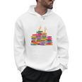 I'm Fine Reading Books Reader Book Lover Librarian Men Hoodie
