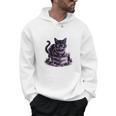 I'm An Indoor Cat Cute Witch Kitten With Books And Candles Men Hoodie