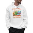 Just One More Chapter Bookish Book Kawaii Frog Reading Book Men Hoodie