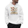 Just One More Chapter Open Book Flowers Men Hoodie Just One More Chapter Open Book Flowers Men Hoodie