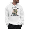 I Just Really Like Cats And Books Cat Watercolor Men Hoodie