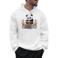 Kawaii Panda Book Lover Reading Books Panda Librarian Men Hoodie